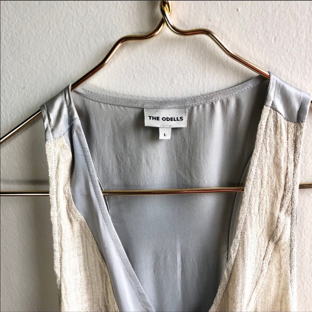 SOLD! Anthropologie • The Odell’s Silk/Linen Tank. - Picture 5 of 6
